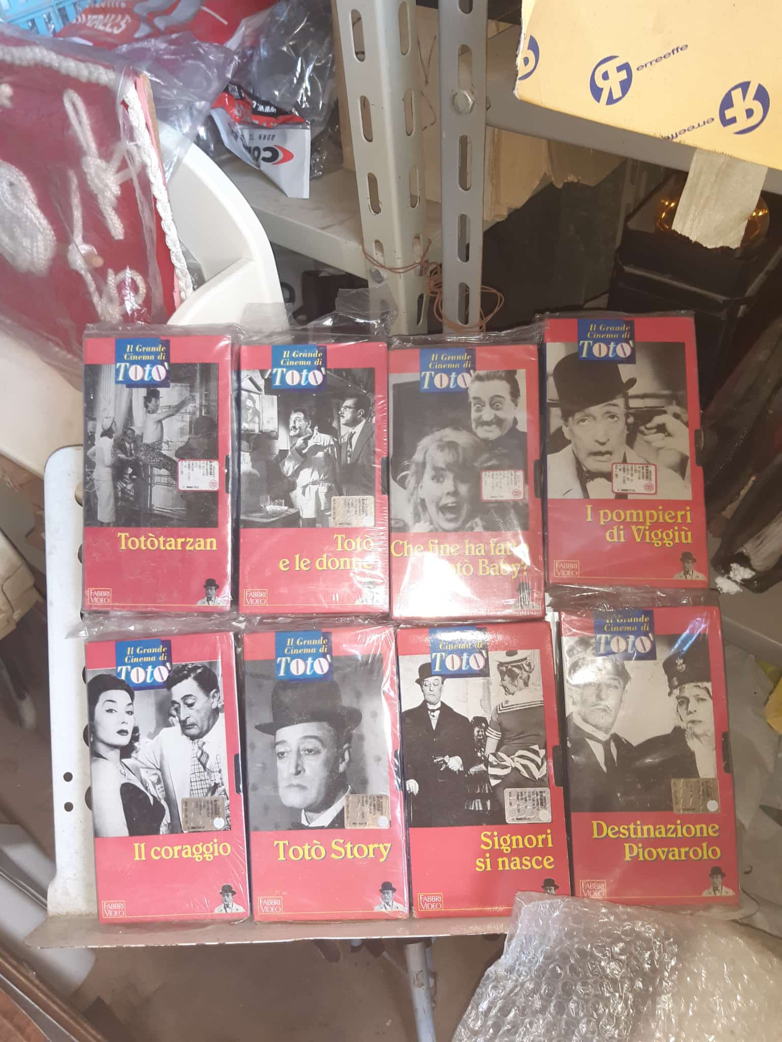 Sélection de VHS de Totò