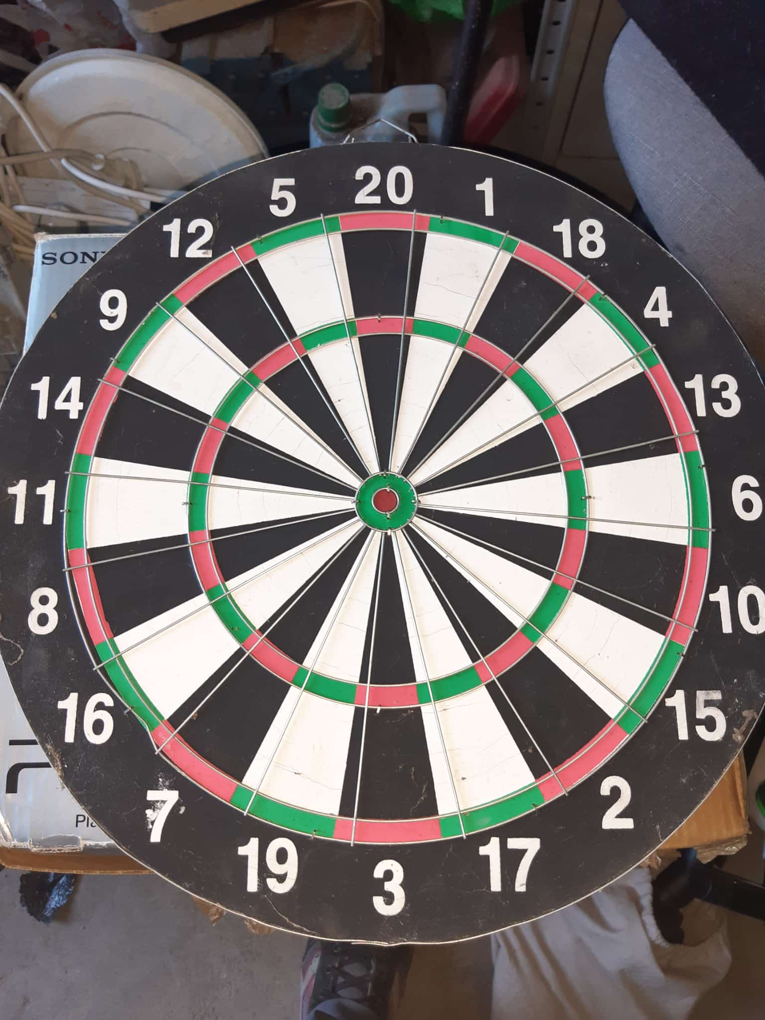 Cible de fléchettes