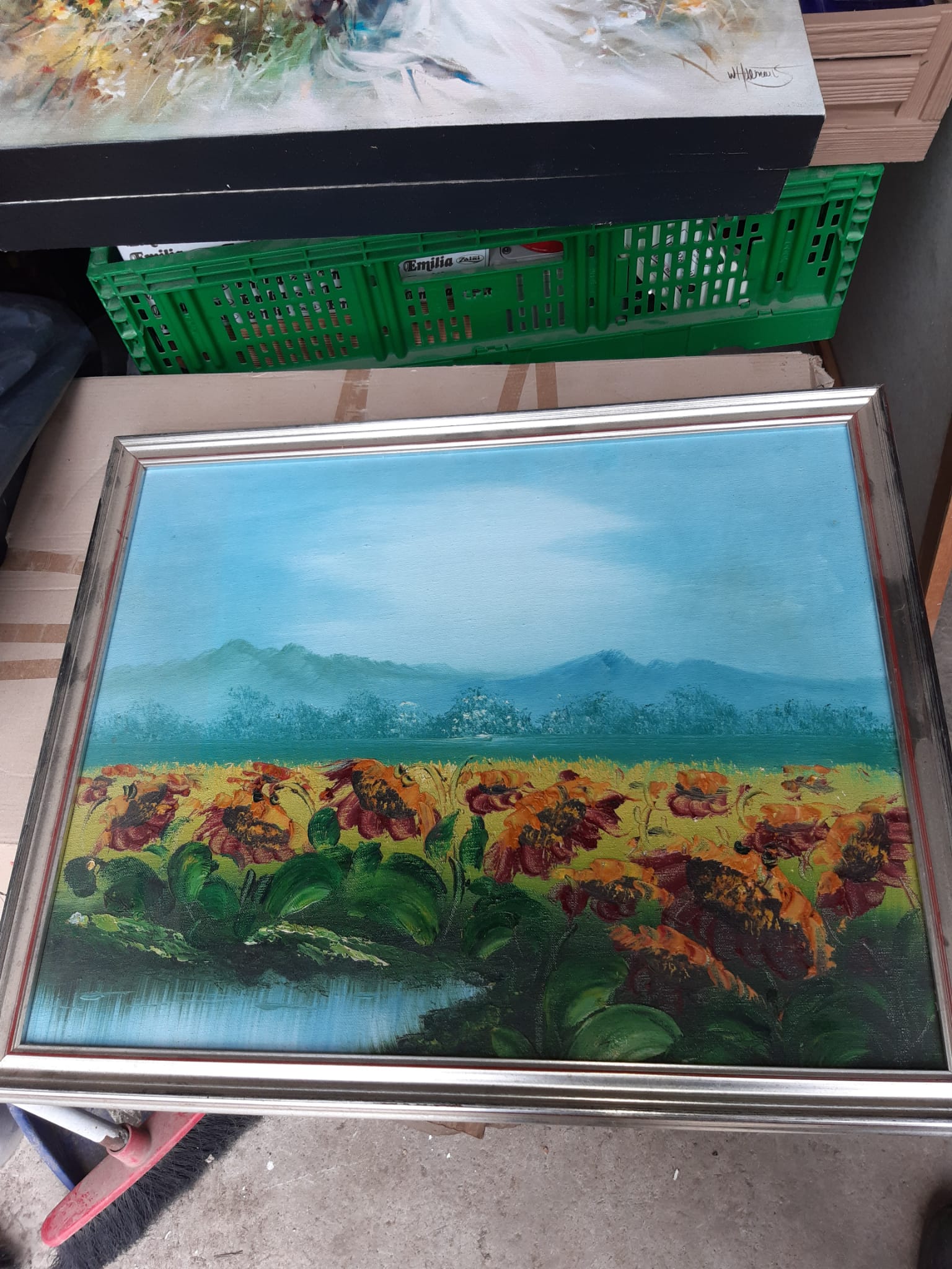 Tableau tournesols